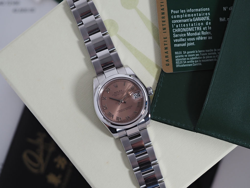 Thumbnail: Rolex Ladies Datejust 31mm 178240 Salmon Dial Box Papers 2011