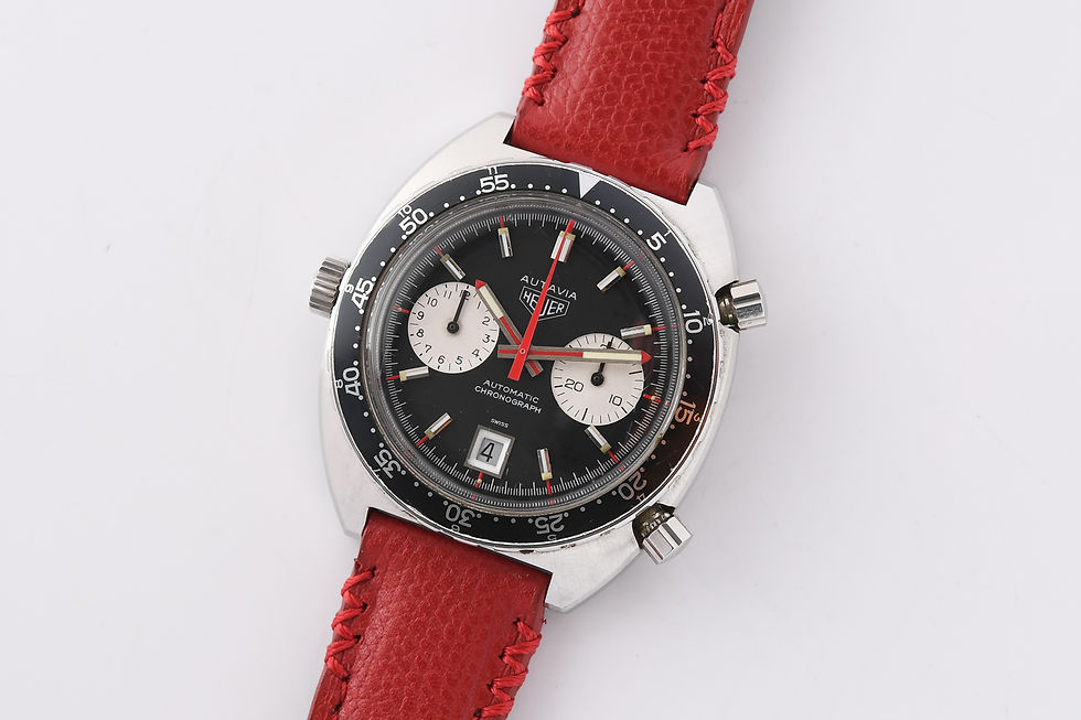 Miniature : Heuer Autavia 1163V Viceroy Unpolished