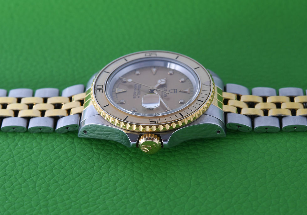 Thumbnail: Tudor Prince Oysterdate Mini-Sub 73091 Two Tone 33mm 1991