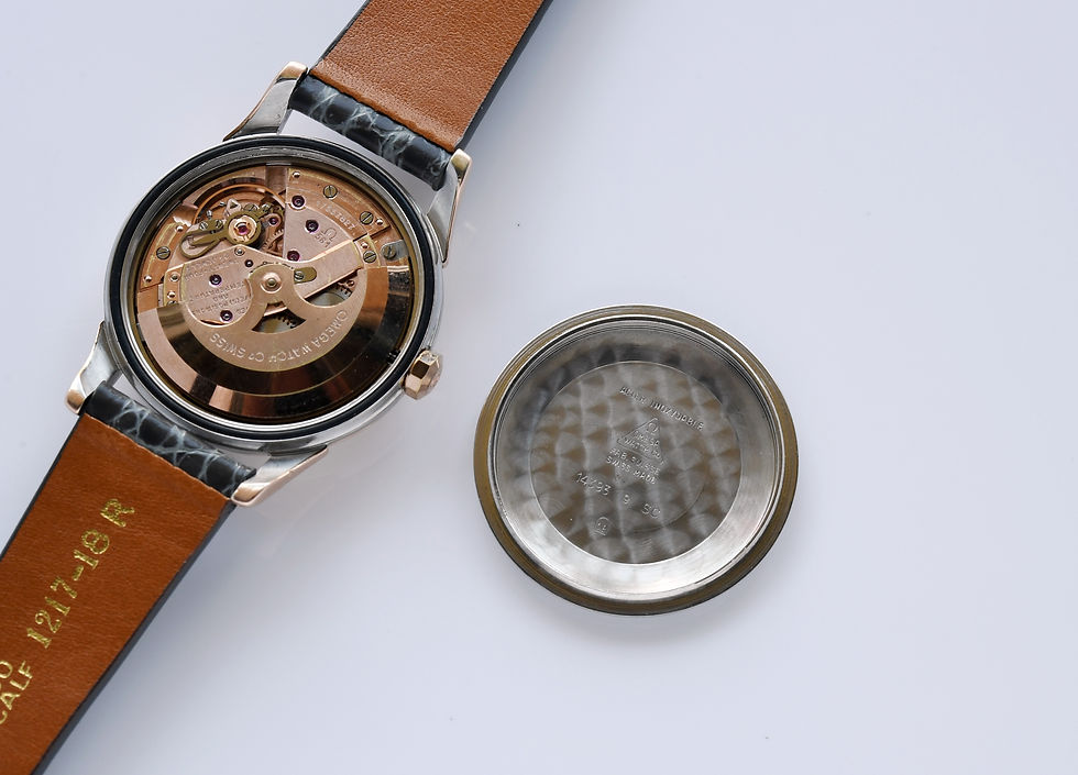 Thumbnail: Omega Constellation Calendar Pie Pan Dial Rose Gold Top 14393-9 SC 1959