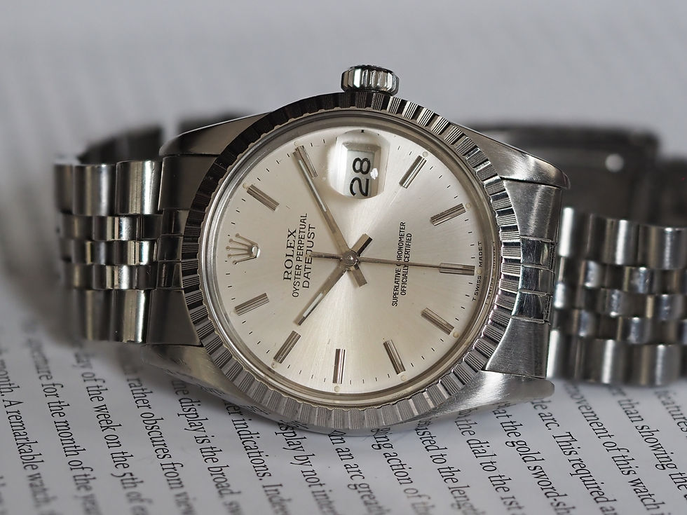 Thumbnail: Rolex Datejust 36mm 16030 Silver Dial 62510H Jubilee 1983