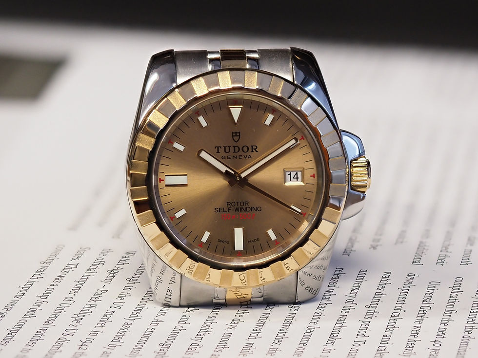 Miniature : Tudor Classic Date Two Tone 40mm  20013 Box Papers 2011