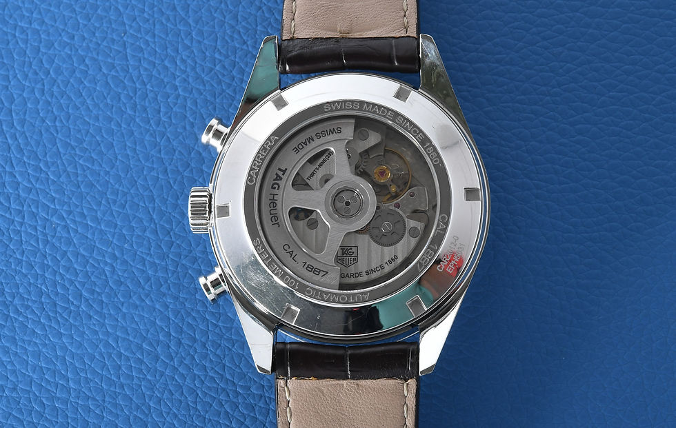 Thumbnail: Tag Heuer Carrera CAR2012-0 Cal 1887 Chronograph 43mm