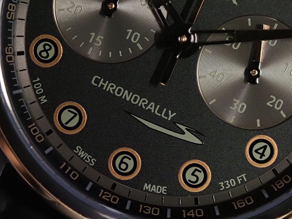 Thumbnail: Edox Chronorally S Chronograph 45mm Automatic Box Papers