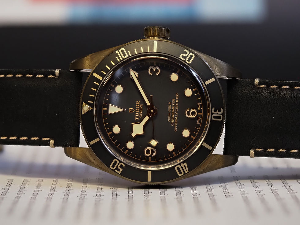 Miniature : Tudor Black Bay Bronze 43mm 79250BA Box Papers 2021