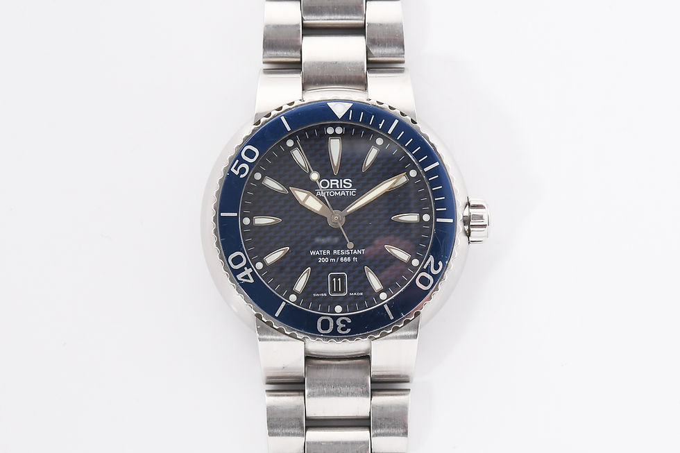 Oris Diver 7533 Automatic Date Blue