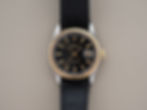 Thumbnail: Rolex Datejust 36mm 1601 Black Gilt Dial Papers + RSC Letter 1966