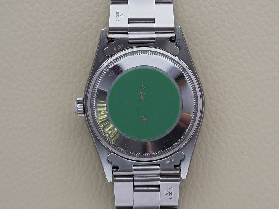 Thumbnail: Rolex Oyster Perpetual Air-King 14000 Tropical Silver Dial /w Papers 1993