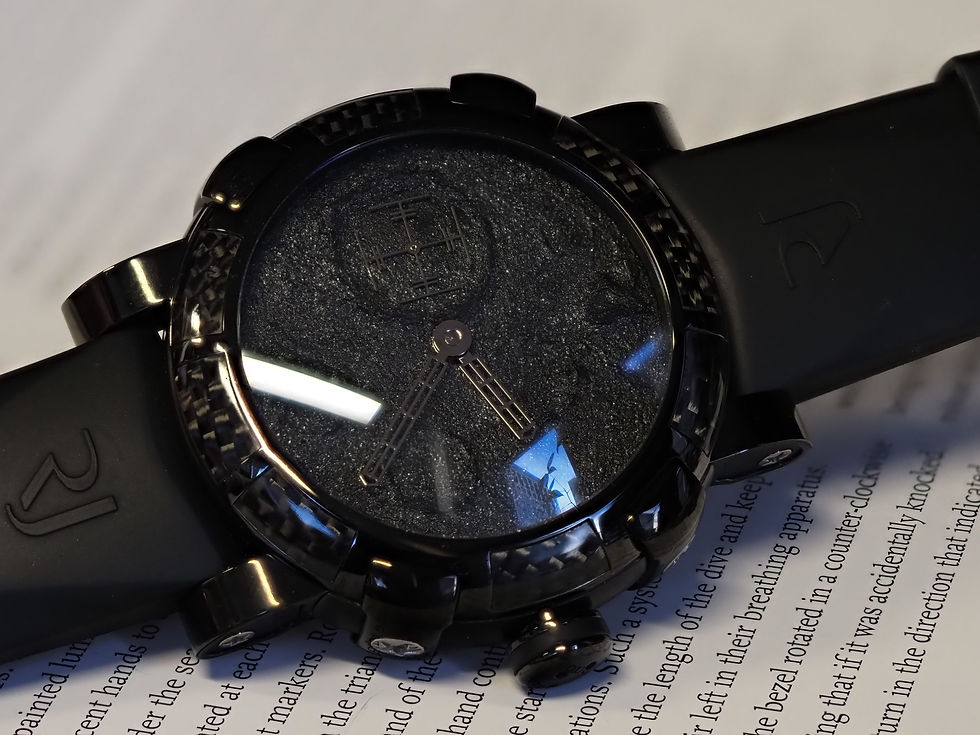 Thumbnail: Romain Jerome Moon Dust-DNA Limited 1969 Black Dial 46mm Box USB Unworn