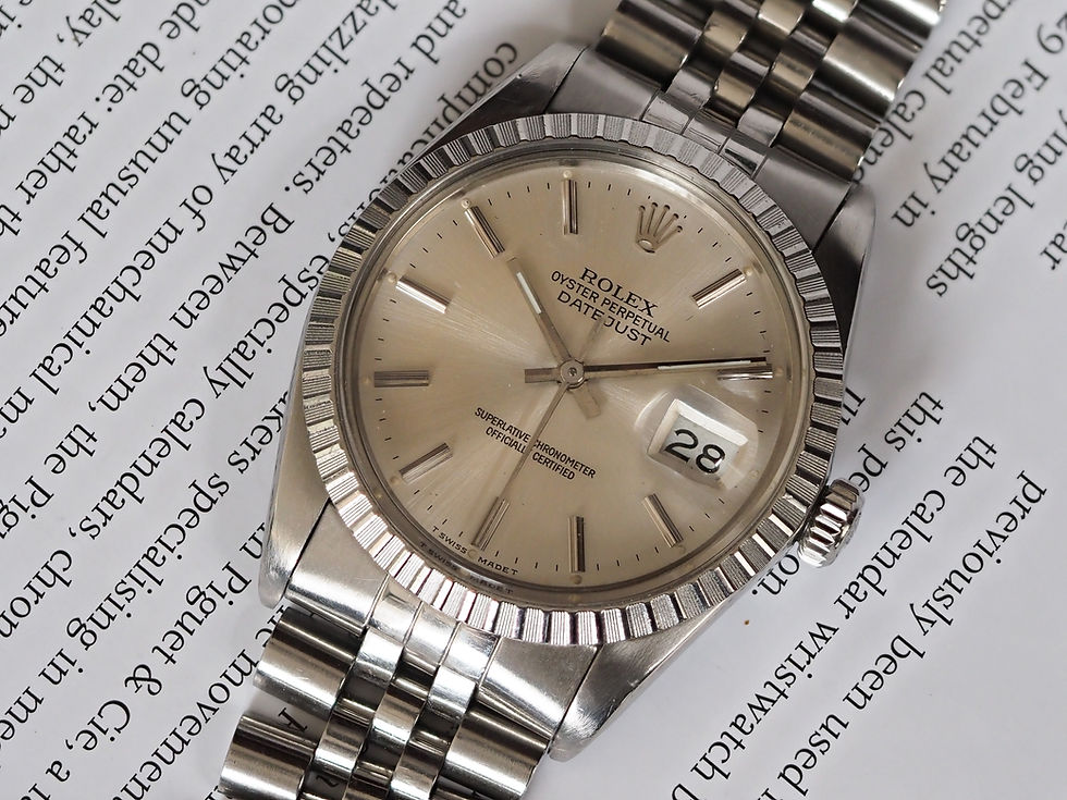Thumbnail: Rolex Datejust 36mm 16030 Silver Dial 62510H Jubilee 1983