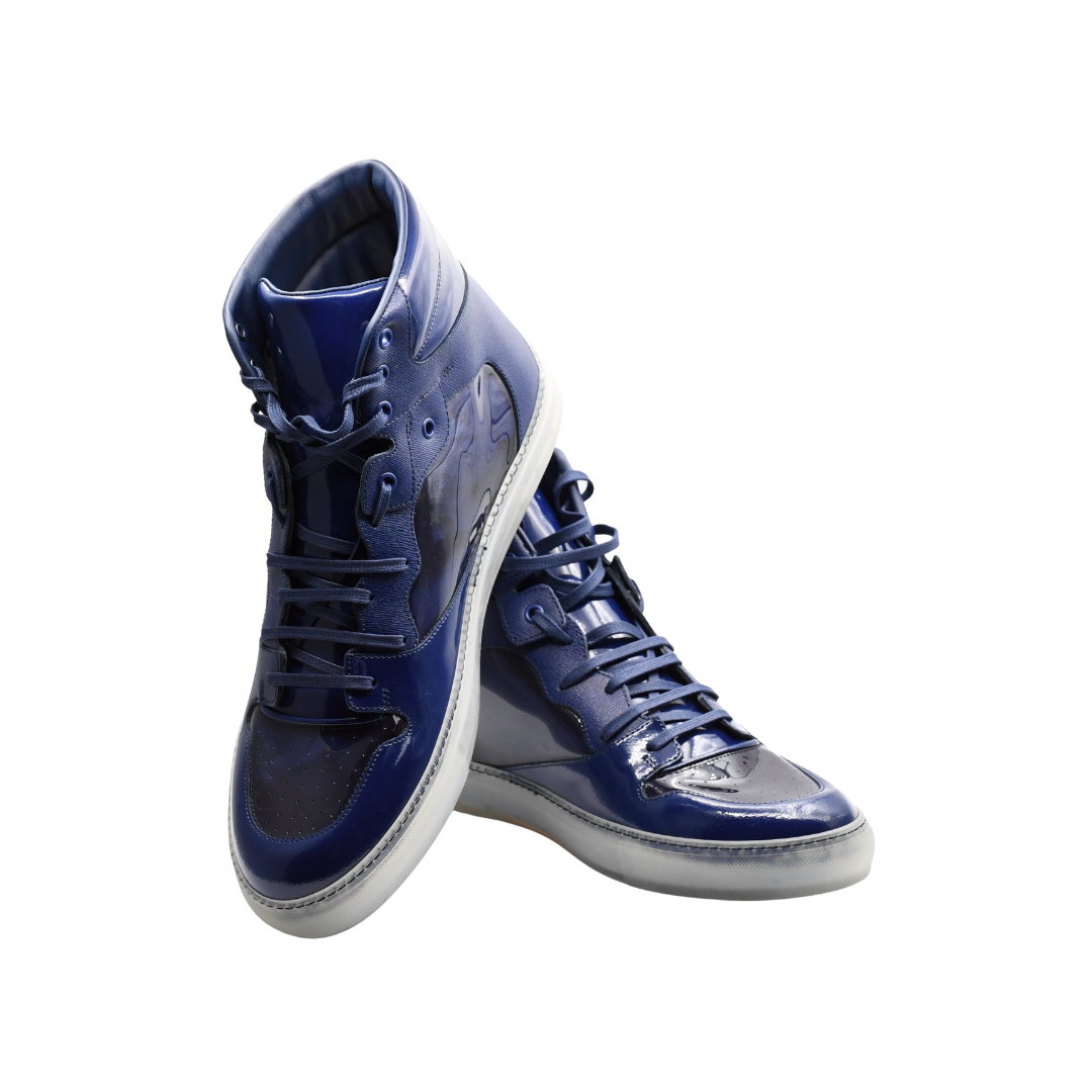 Balenciaga Patent Leather High Top