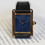 Miniature : Cartier Must de Cartier Blue 21mm Manual Wind Vermeil Case