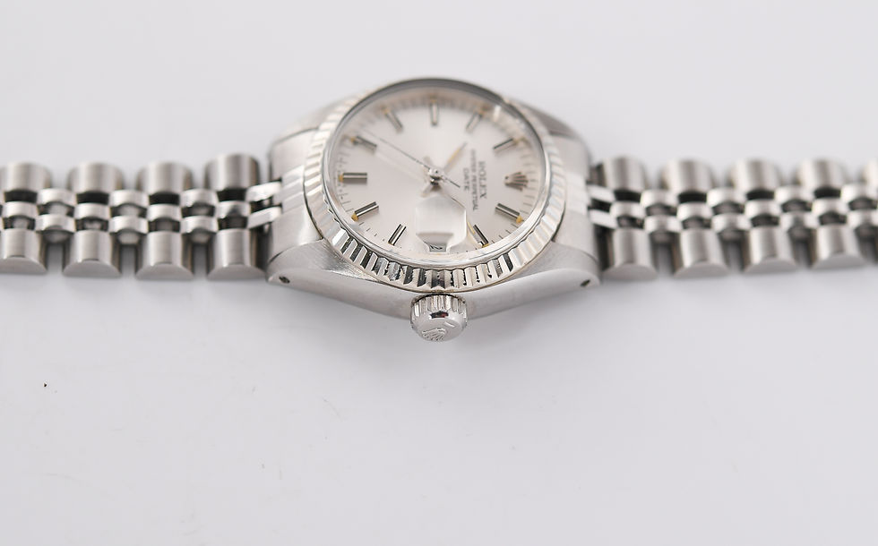 Thumbnail: Rolex Oyster Date Fluted Bezel 26mm 6917 1980