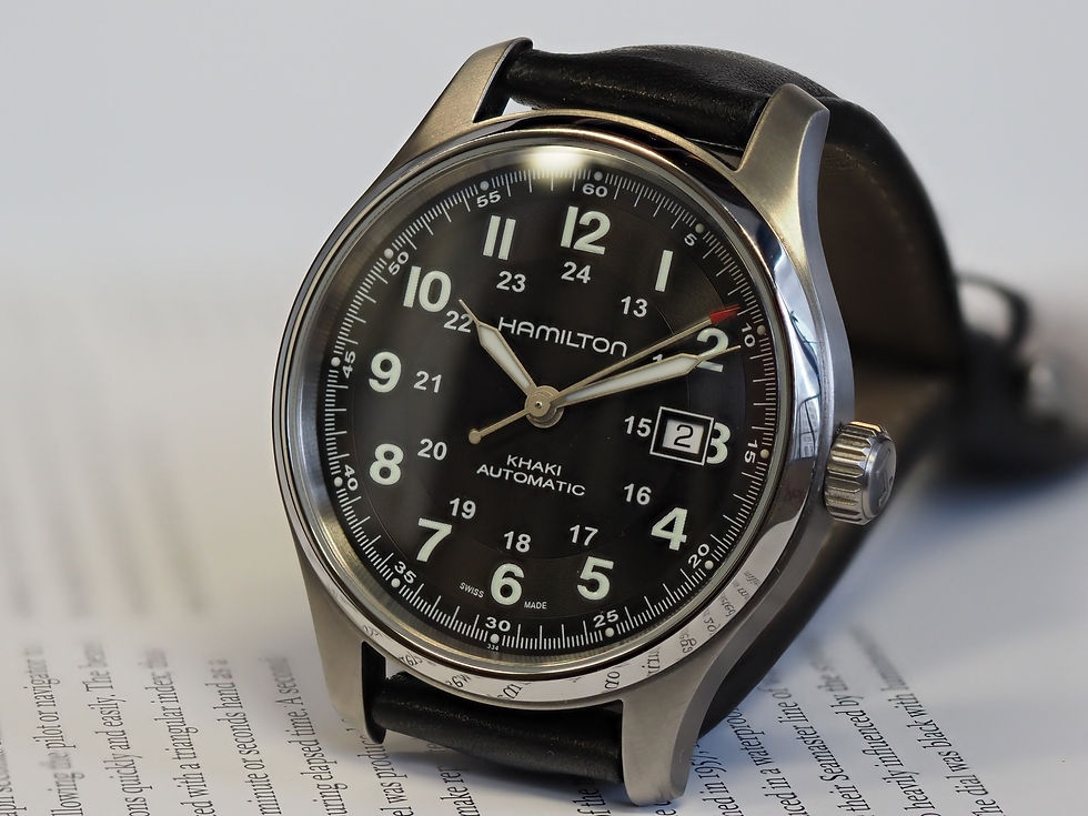 Thumbnail: Hamilton Khaki Field H705250 Automatic Titanium 42mm Box Manuals
