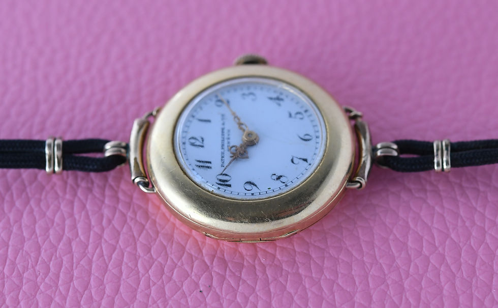 Thumbnail: Patek Philippe 1914 Pre-WW1 Ladies 27mm 18k Gold