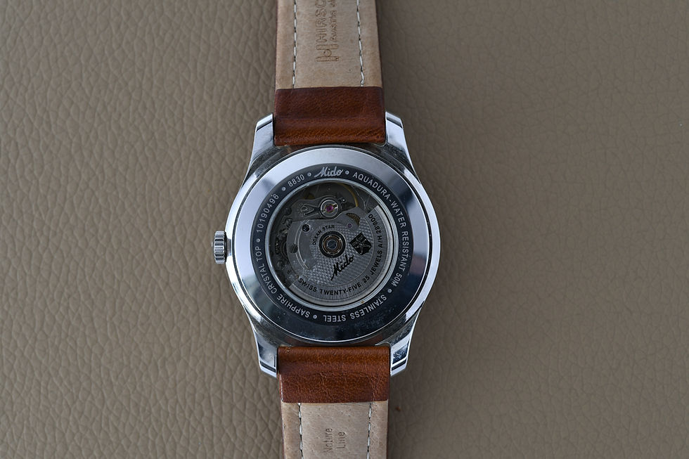Thumbnail: Mido Multifort M8830.4.74.8 Pulsometer Cream Dial 39mm