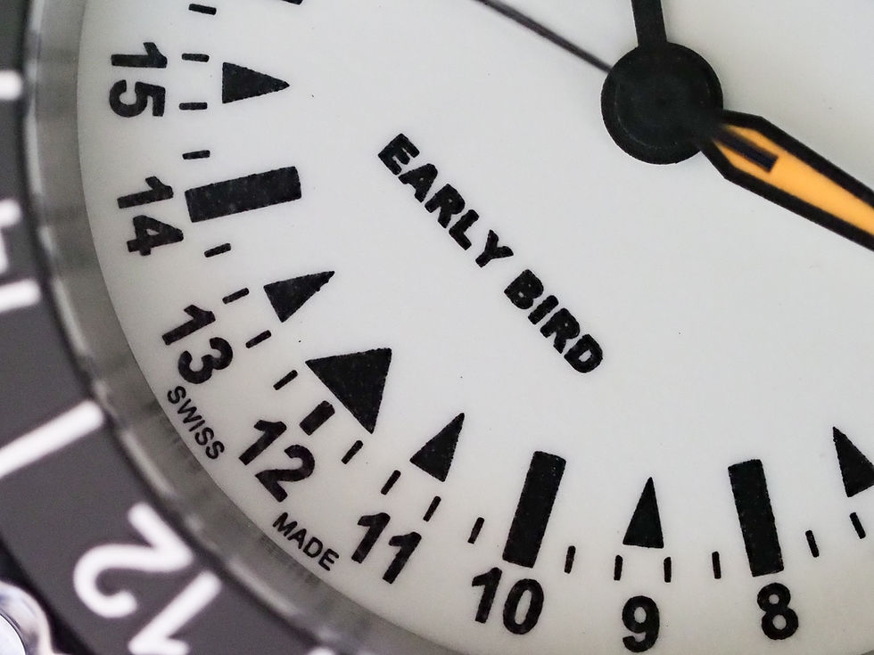 Thumbnail: Airnautic Early Bird 24 Hour Full Lume OCEAN7 Box Papers 2013 First Batch
