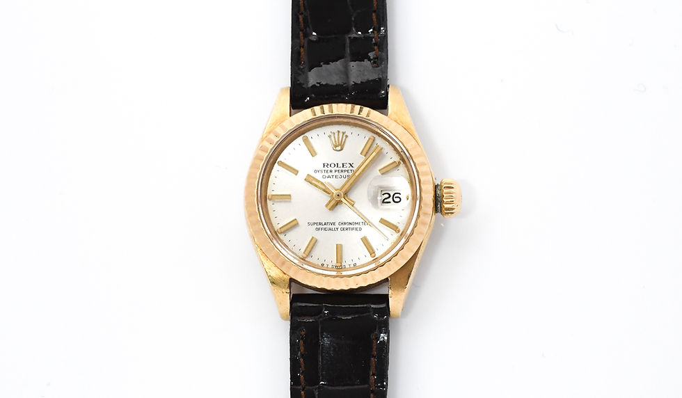 Rolex 18k Gold Ladies Datejust 6917 Front