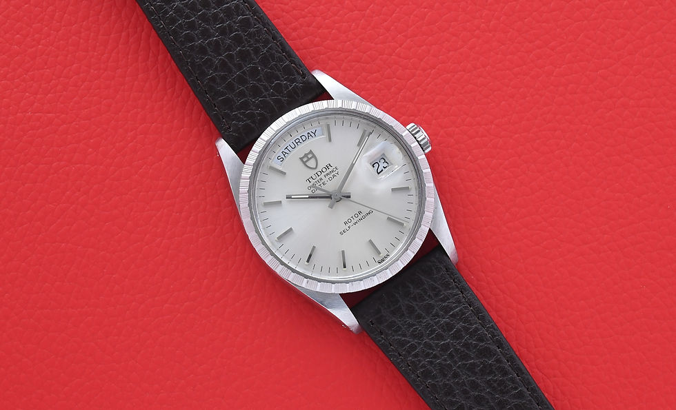 Thumbnail: Tudor Oyster Prince Date Day Silver Dial 94510 1989