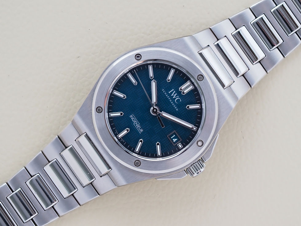 Miniature : IWC Ingenieur IW328903 40mm Aqua Dial New Clasp Box Papers 2024