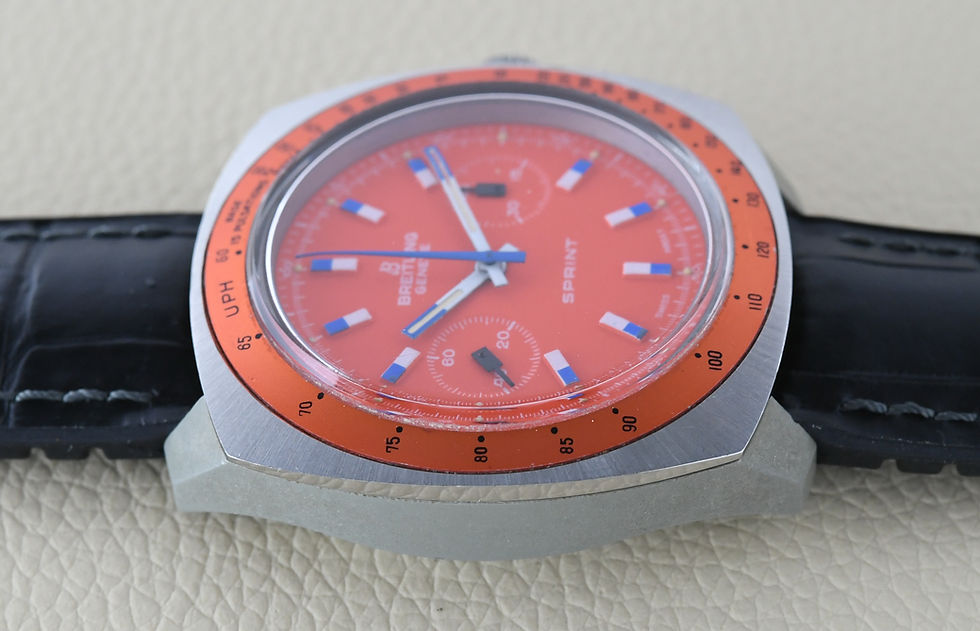 Thumbnail: Breitling Sprint  Chronograph 2016 40mm Orange Ultralight in Resin