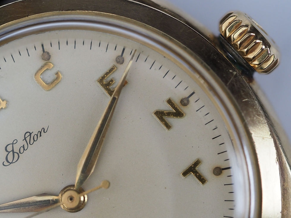 Thumbnail: Rolex Oyster 14k Gold 6422 1956 Eaton Quarter Century Club