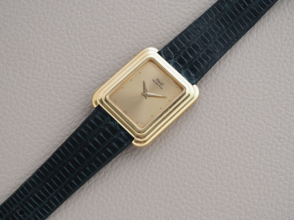 Thumbnail: Piaget Protocole 74101 Quartz 18k Yellow Gold 26x30mm