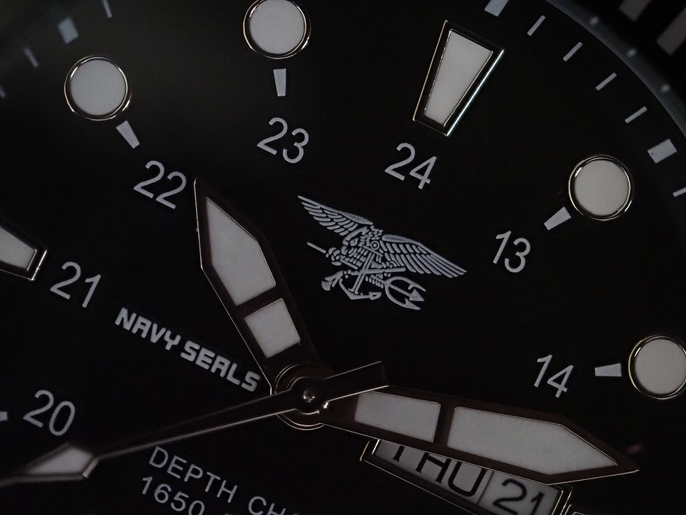 Miniature : Navy Seals Depth Charge Black 48mm Box Papers 2013