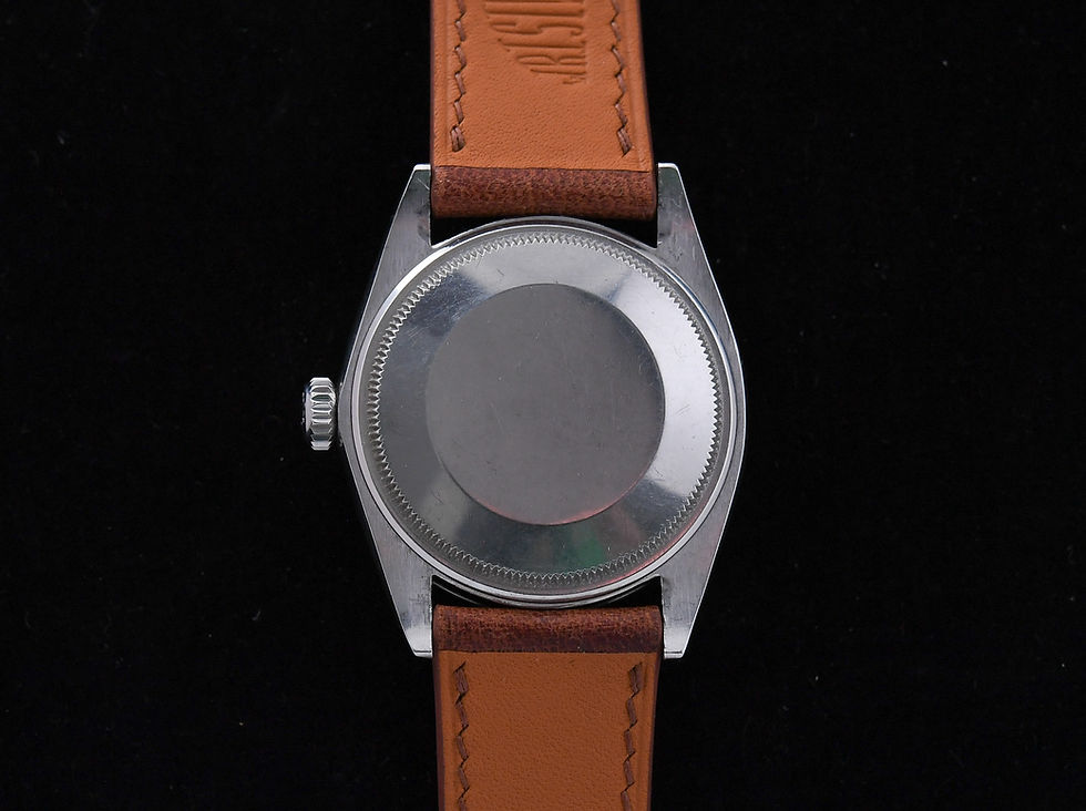 Thumbnail: Rolex Date 1500 1964 Rare Alpha Hands Unpolished Case