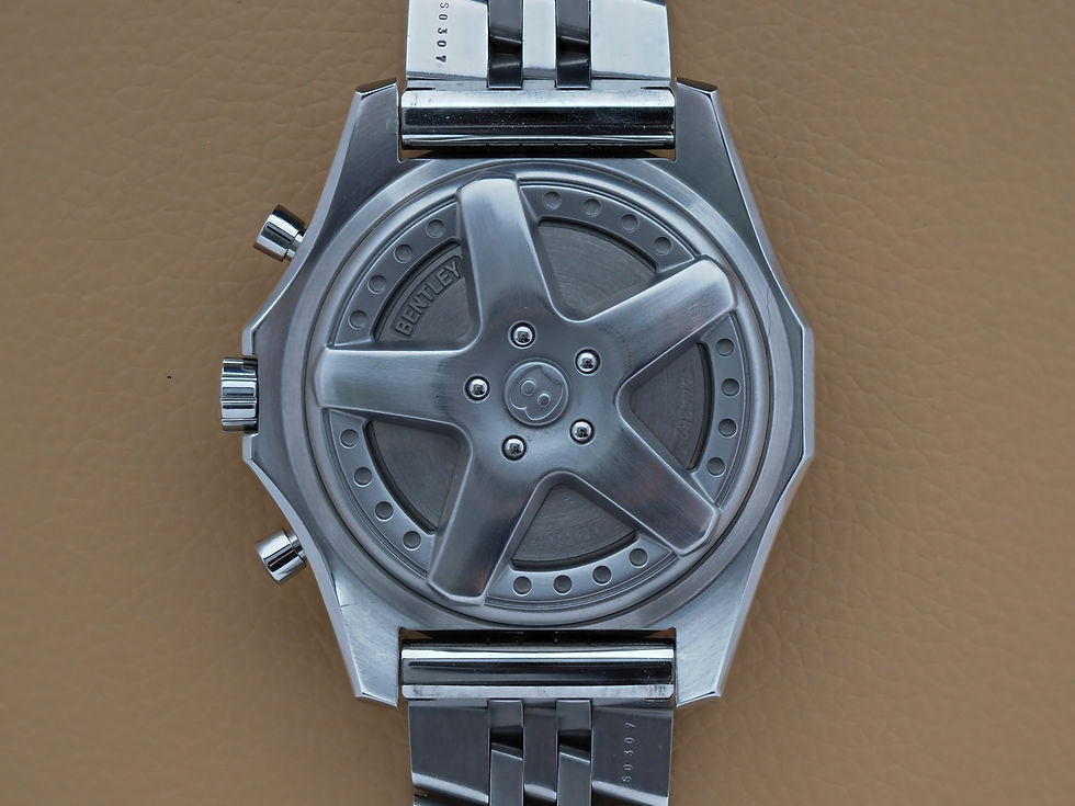 Thumbnail: Breitling for Bentley 6.75 A44362 Black Dial Box Papers 2007