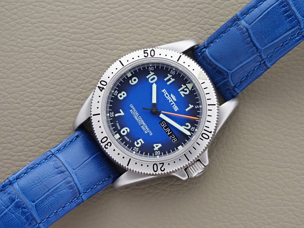Thumbnail: FORTIS Watch 610.22.158.1 Cosmonauts Day Date