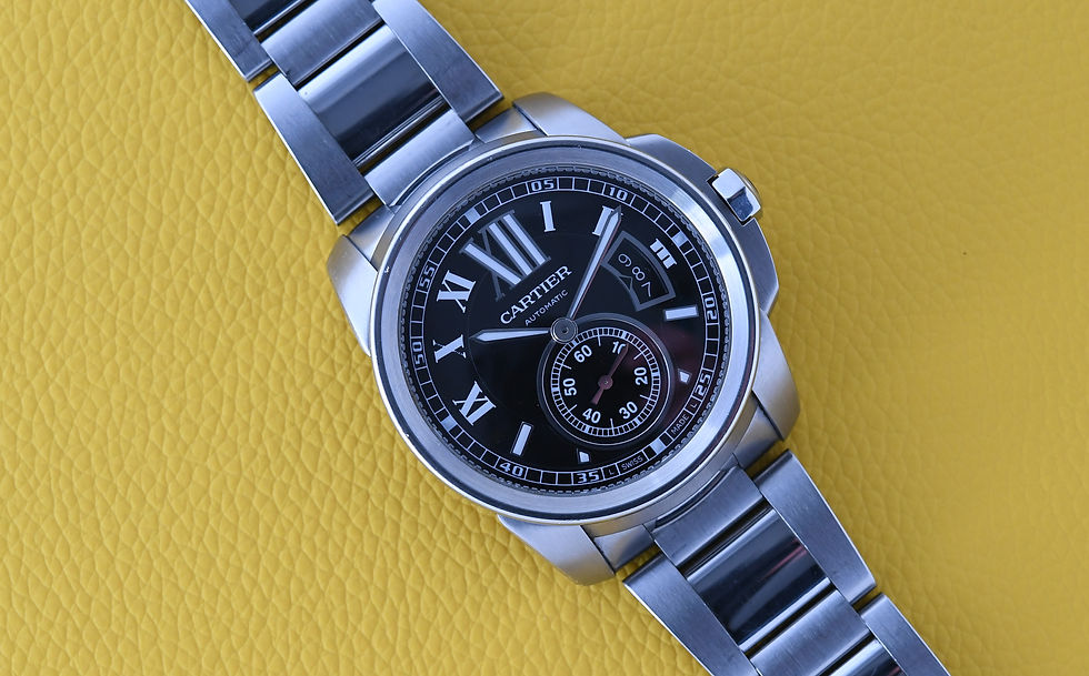Miniature : Calibre De Cartier 3389 / W7100016 42mm Black Dial