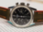 Thumbnail: Heuer Carrera 1964 CS3111 Re-Edition Chronograph Black Dial 35.5mm