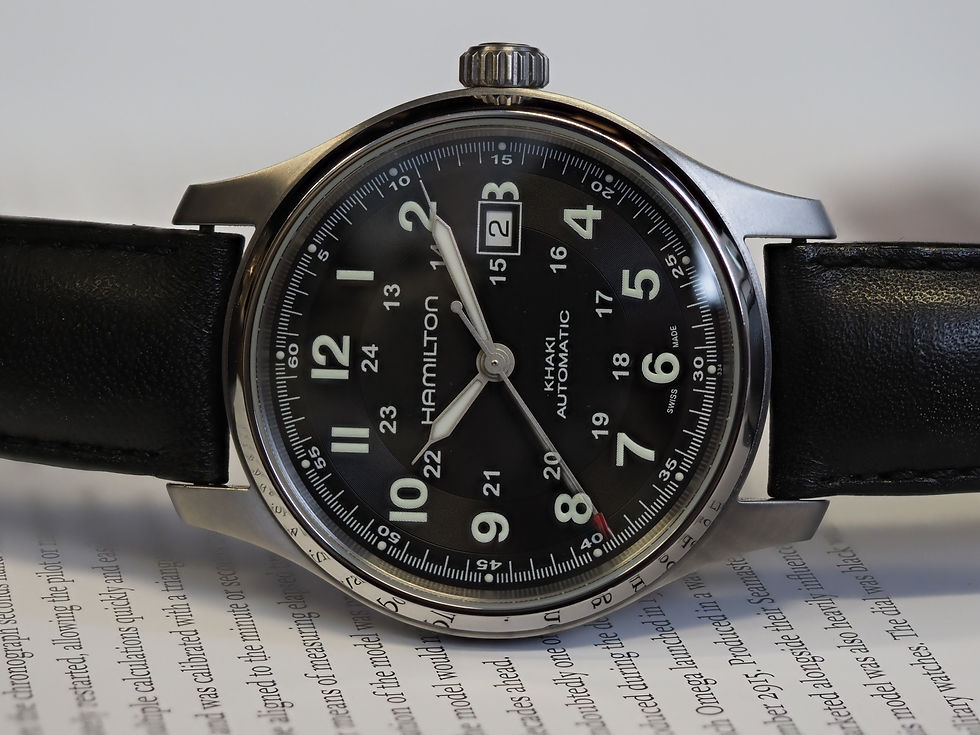Thumbnail: Hamilton Khaki Field H705250 Automatic Titanium 42mm Box Manuals