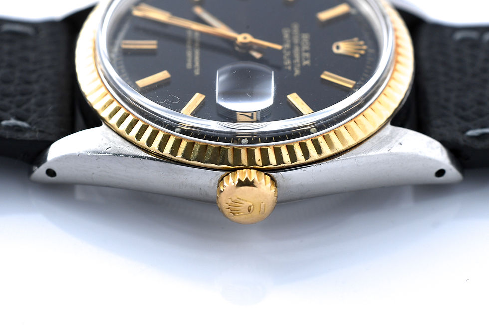Thumbnail: Rolex Datejust Black Dial Side