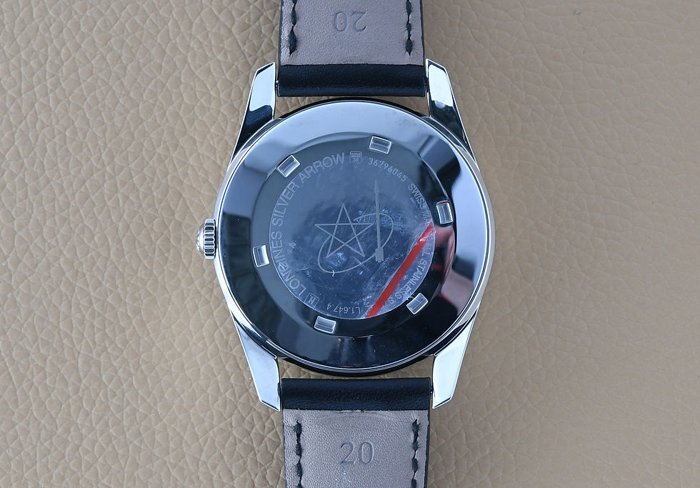 Miniature : Longines Silver Arrow Automatic L1.647.4 38.5mm Re-Edition