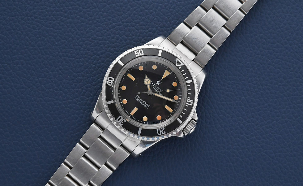 Thumbnail: Rolex Submariner 5513 No Date 1970 with Papers