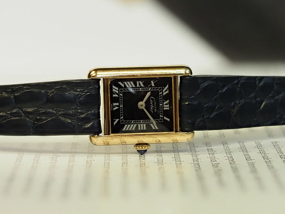 Miniature : Must de Cartier Tank Vermeil