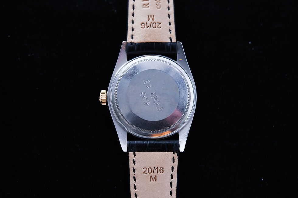 Thumbnail: Rolex Datejust 16013 Blue Mirror Gilt Dial 1979