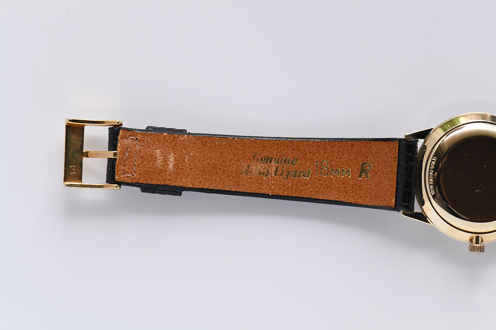 Miniature : Girard Perregaux 14k Gold 32mm Blank Papers NOS