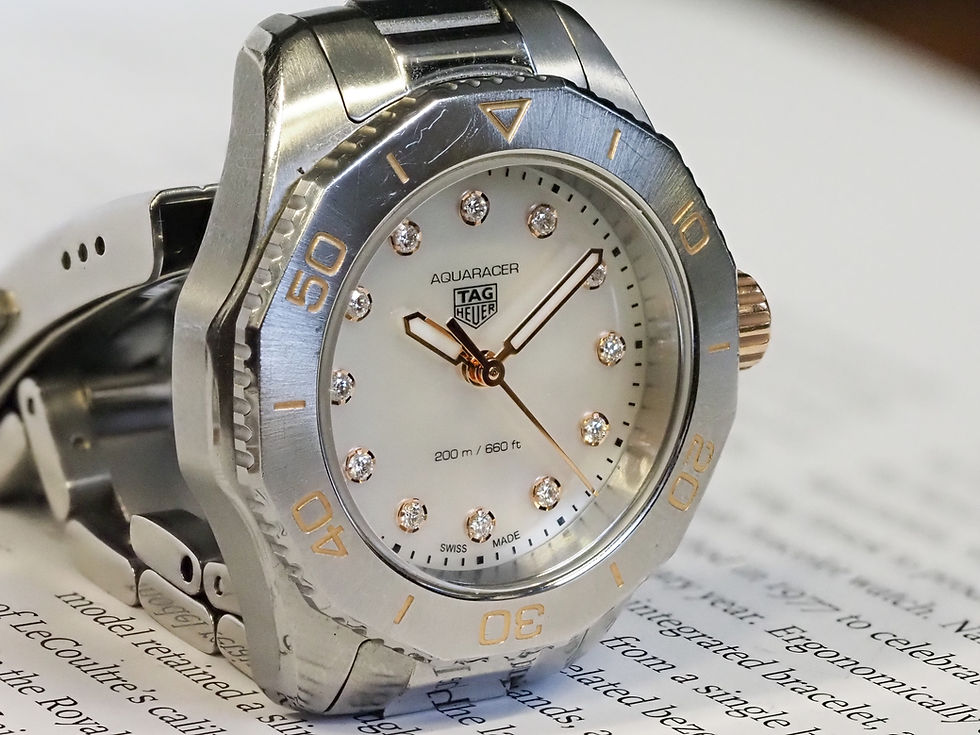 Miniature : TAG Heuer Aquaracer Professional 200 WBP1450 30mm MOP Diamonds