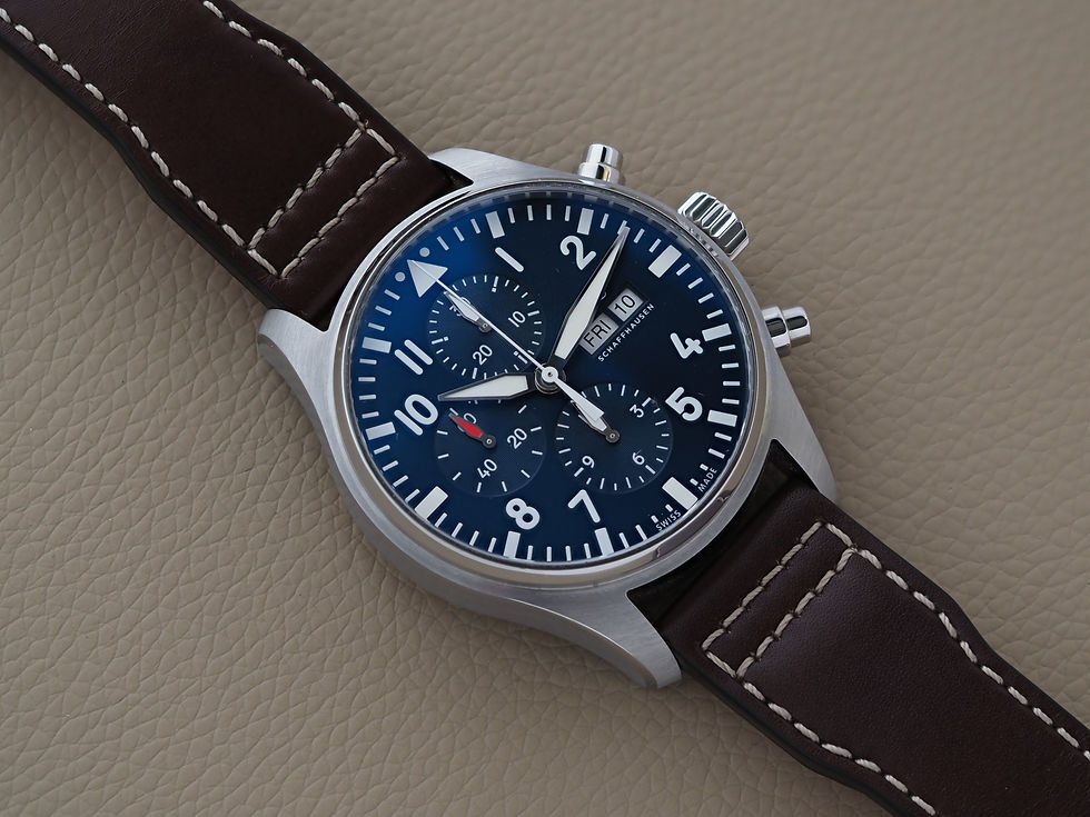 Thumbnail: IWC Pilot Chronograph Petit Prince IW377714 Box Papers 2017