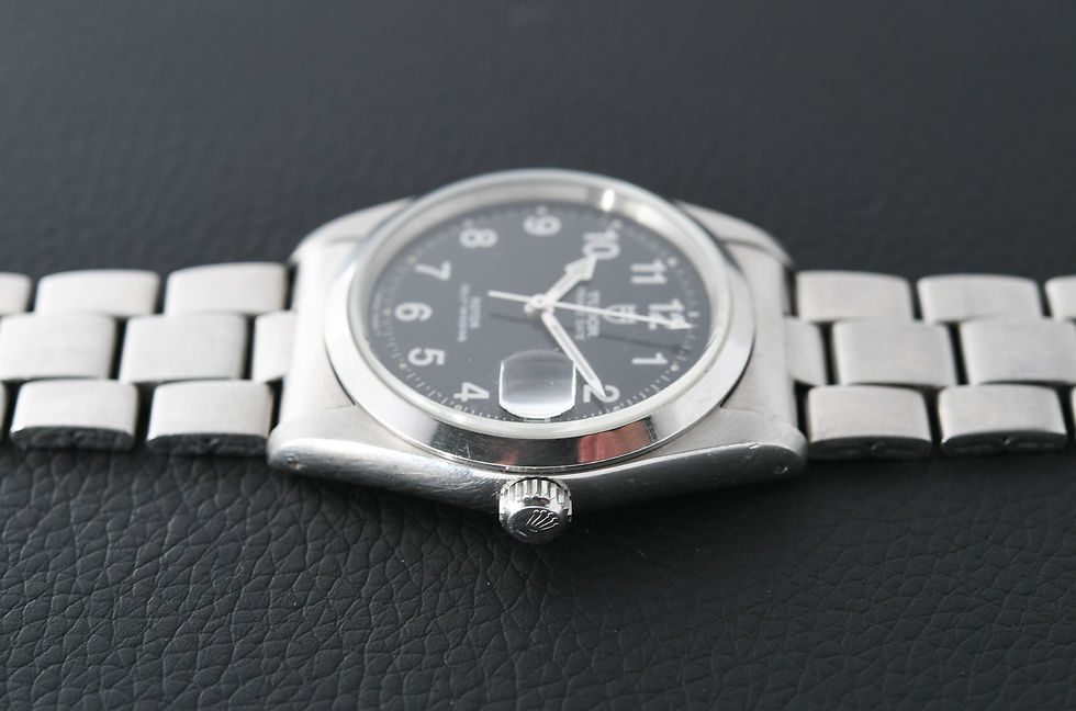 Thumbnail: Tudor Prince Date 74000N Black Arabic numeral Dial 1996