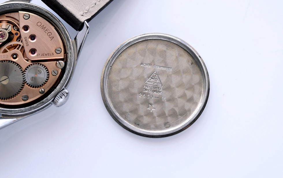 Thumbnail: Omega Two Tone Dial Cal 266 Ref 2639-15 36mm 1952
