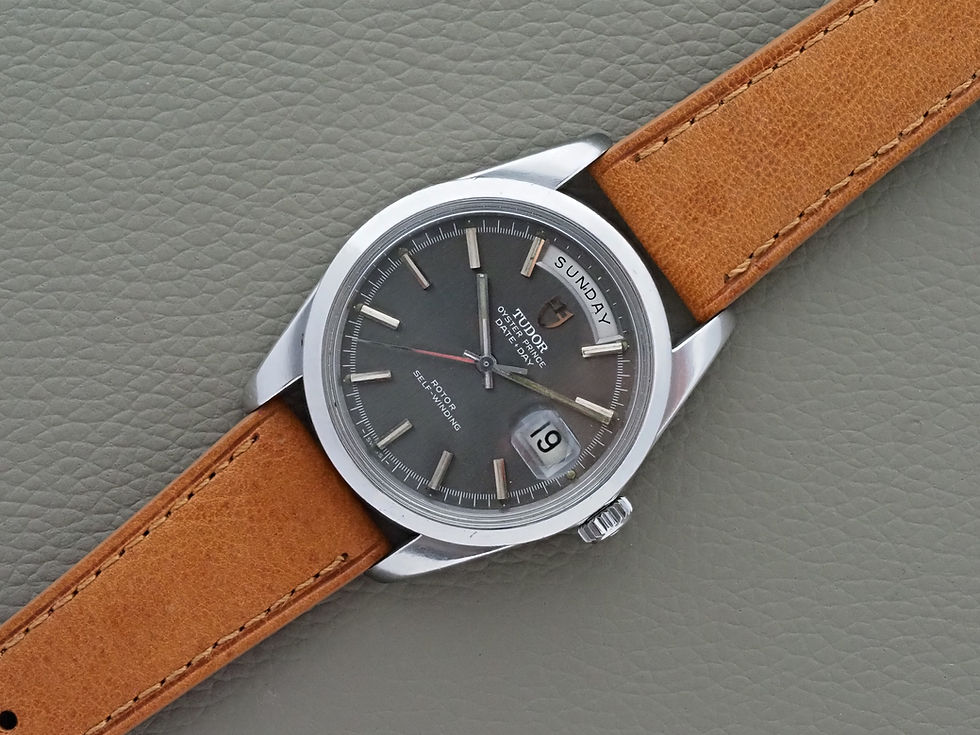 Miniature : Tudor Oyster Prince Date+Day Jumbo Ref. 7017/0 Gray Vertical Dial 1969