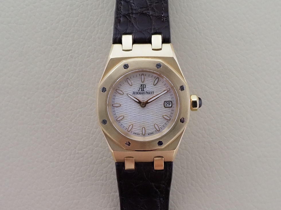 Miniature : Audemars Piguet Royal Oak Lady Ref. 67600BA 33mm 18k Yellow Gold
