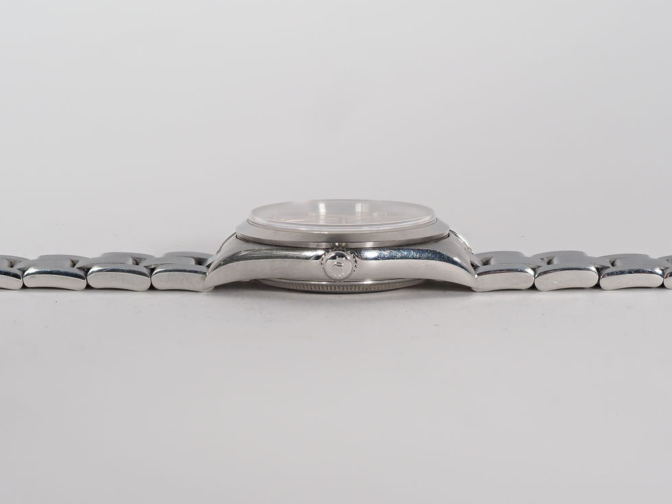 Thumbnail: Rolex Oyster Perpetual Air-King 14000 Tropical Silver Dial /w Papers 1993