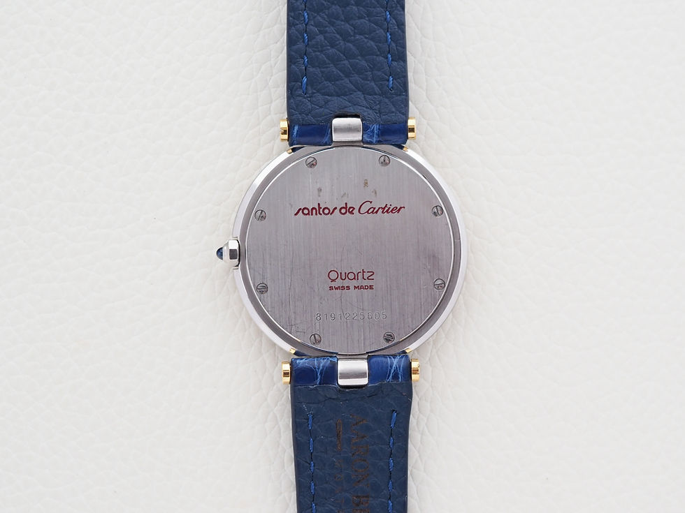 Miniature : Cartier Santos Vendome Ronde 81912 32mm White Roman Numeral