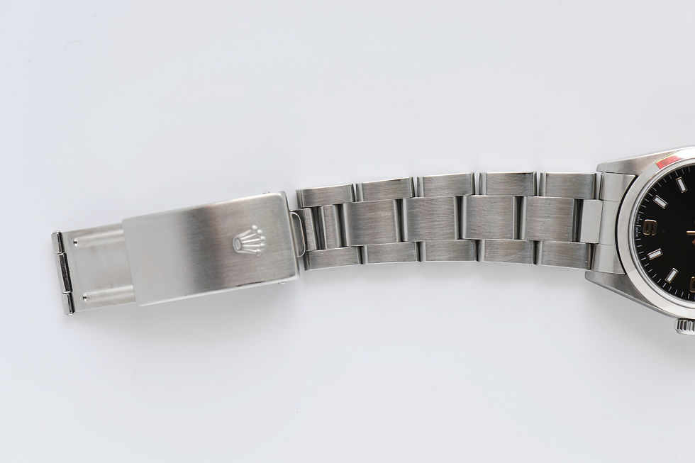 Miniature : Rolex Ladie's Stainless Steel 31mm Oyster Perpetual 77080 Black "Explorer" Dial