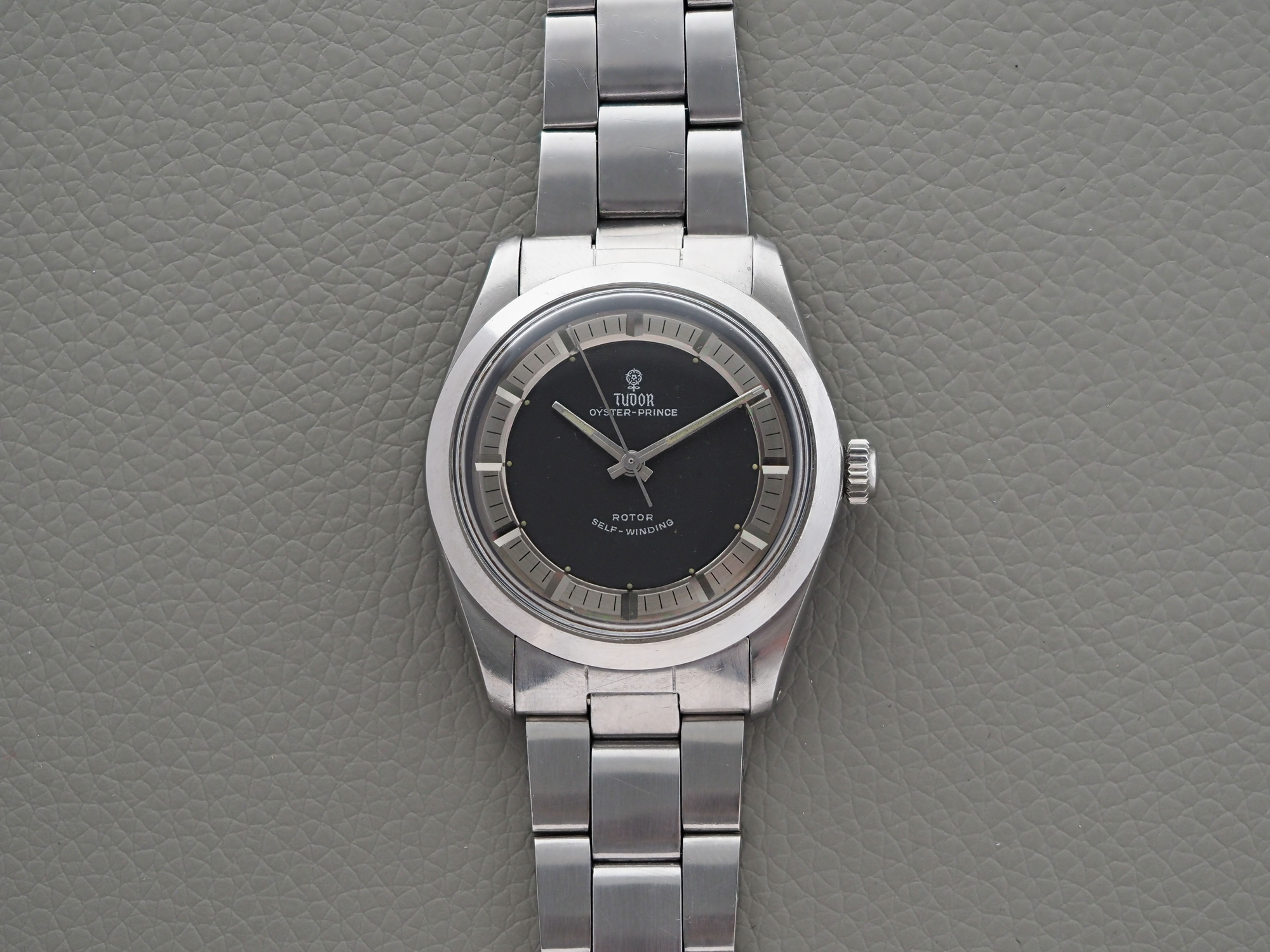 Tudor Oyster Prince Tuxedo 7995 1966 with 1969 7835 Bracelet